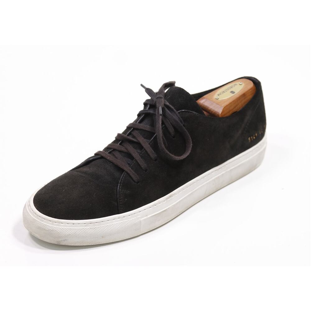 Common Projects Mens Original Low Top Suede Leather Sneakers Eu 44 US 11